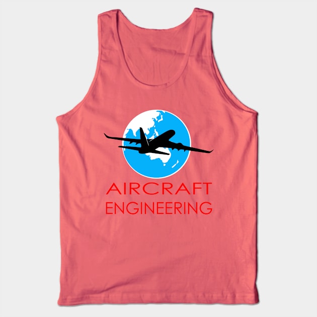 aircraft engineering aerospace mechanics maintenance Tank Top by PrisDesign99